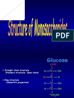 Structure of Monosacchardies
