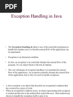 Exception Hadling