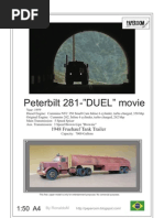 Peterbilt DUEL 1/50 Card Model PDF