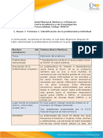 Anexo 1 - Formato 1. Identificación de La Problemática