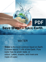 Save Water Save Planet