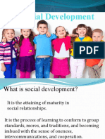Chapter 8 Social Developmetn