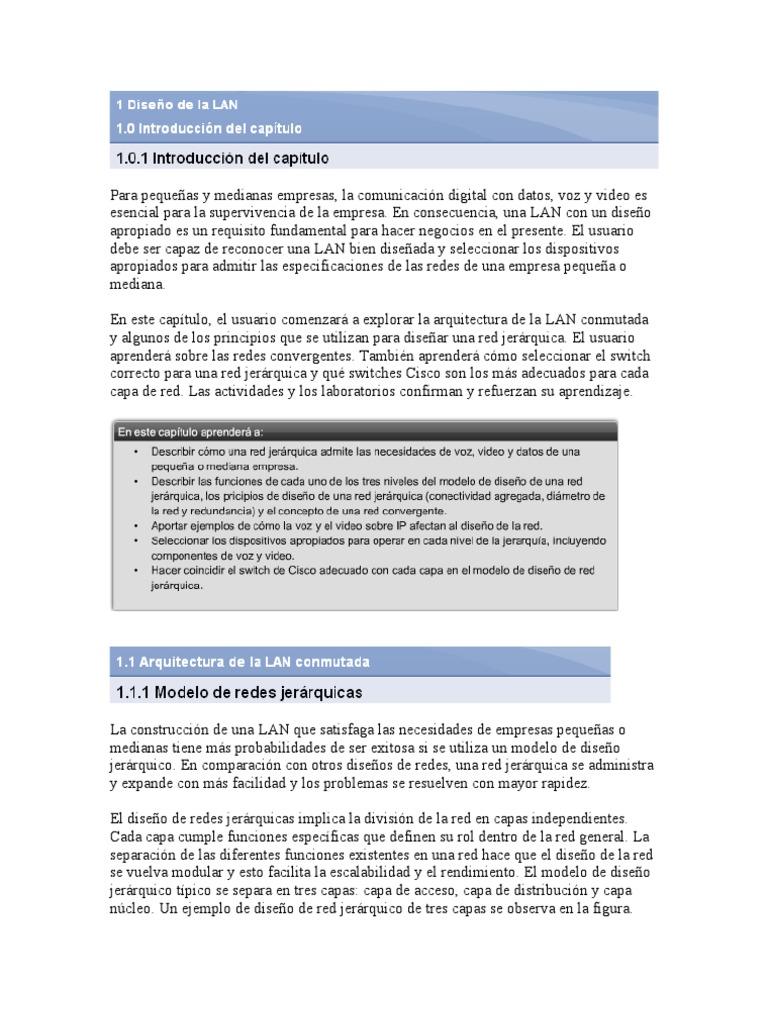 Capitulo 1 | PDF | Conmutador de red | Red de computadoras