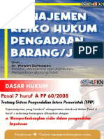 Manajemen Risiko Hukum PBJ