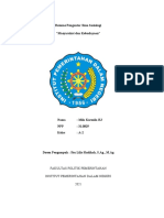 Resume Pengantar Ilmu Sosiologi "Masyarakat Dan Kebudayaan"