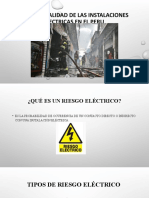 4) La Informalidad de Las Instalaciones Electricas en El Peru