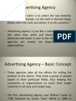 Ad Agency and Functions