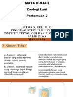 Zoologi Laut Pertemuan 2