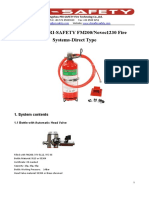 Direct Type Manual of PRI-SAFETY FM200 Novec1230 Fire Systems