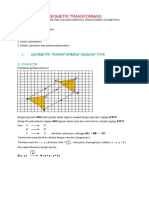 Matriks Dalam Komposisi Transformasi Geometri