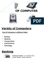 Topic 5 - Uses of Computer