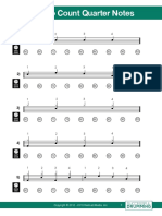 How To Count Quarter Notes: By: Jared Falk