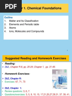 Chapter 1 - Chemical Foundation