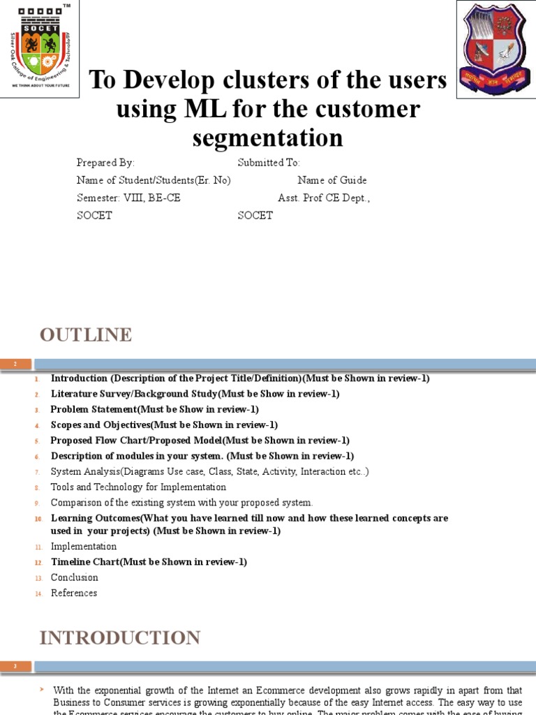 ML-Based Customer Segmentation Clusters | PDF | Cluster Analysis ...