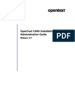 OpenText CARS Installation and Administration Guide