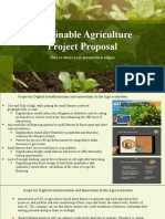 Sustainable Agriculture Project Proposal: Here Is Where Your Presentation Begins