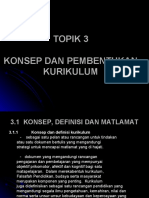 pembentukan kurikulum