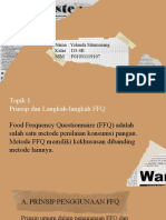 Topik 1 Prinsip Dan Langkah-Langkah FFQ