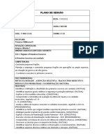 Plano de Sessão 2022 - Estrutura Exercicio