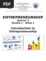 Entrepreneurship q3 Wk1-2