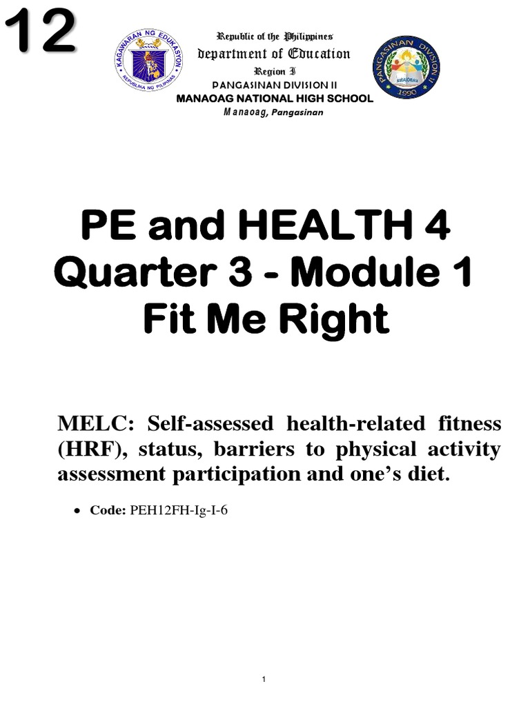 Health-Related Fitness and Recreation | PDF | Physical Fitness ...
