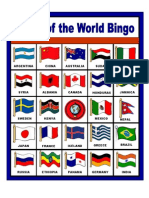 Flags of The World Bingo