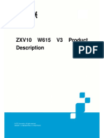 WL - DCI - ZXV10 W615 V3 Product Description - V2