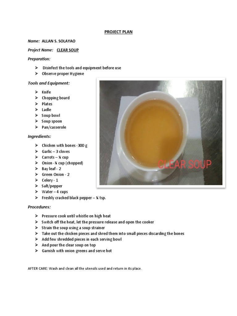 Cookery Project Plan Overview | PDF | Pasta | Sauce