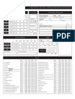 The Unofficial But Highly Improved Pathfinder Character Sheet