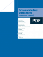 Extra Worksheets - Extra Vocabulary