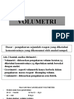 Pertemuan 10. Volumetri 2