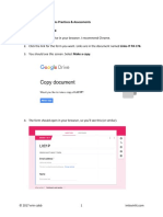 How To Access Google Forms Practices & Assessments Part 1: Opening and Sharing