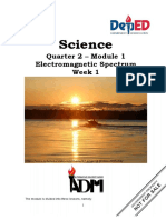 Science: Quarter 2 - Module 1 Electromagnetic Spectrum Week 1