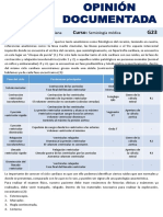 Opinion Documentada 1