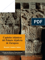 Capiteles Islámicos Del Palacio Aljafería de Zaragoza.