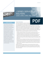 J Series Services Routers: J2320, J2350, J4350, AND J6350