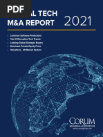 Corum 2021 Global Tech M&A Report