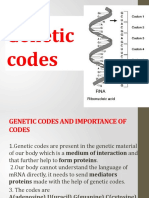 Genetic Codes