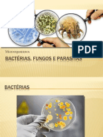 Exemplos_Bacterias, Fungos e Parasitas