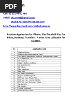 Download Aviation Apps for Iphone1 by Shahid Naseem SN56294930 doc pdf