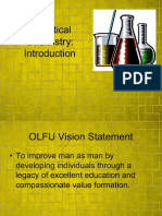 (Lec) (Mod) ANCH1111 Introduction To Analytical Chemistry