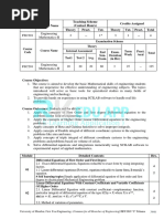 Mathematics II Syllabus 