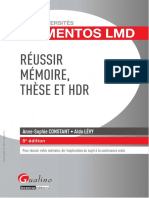 Memento LMD Reussir Memoire These Et HDR