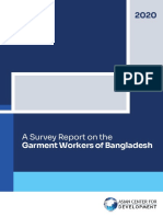 A Survey Report on the Garments Workers of Bangladesh