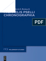 Michaelis Pselli Chronographia. Band 1. Einleitung Und Text. Bd. 2. Textkritischer Kommentar Und Indices by Michael Psellos, Diether Roderich Reinsch (HRSG.)