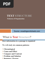 Text Structure - Brief Explanation