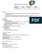 Secuencia de Intensificación 4°