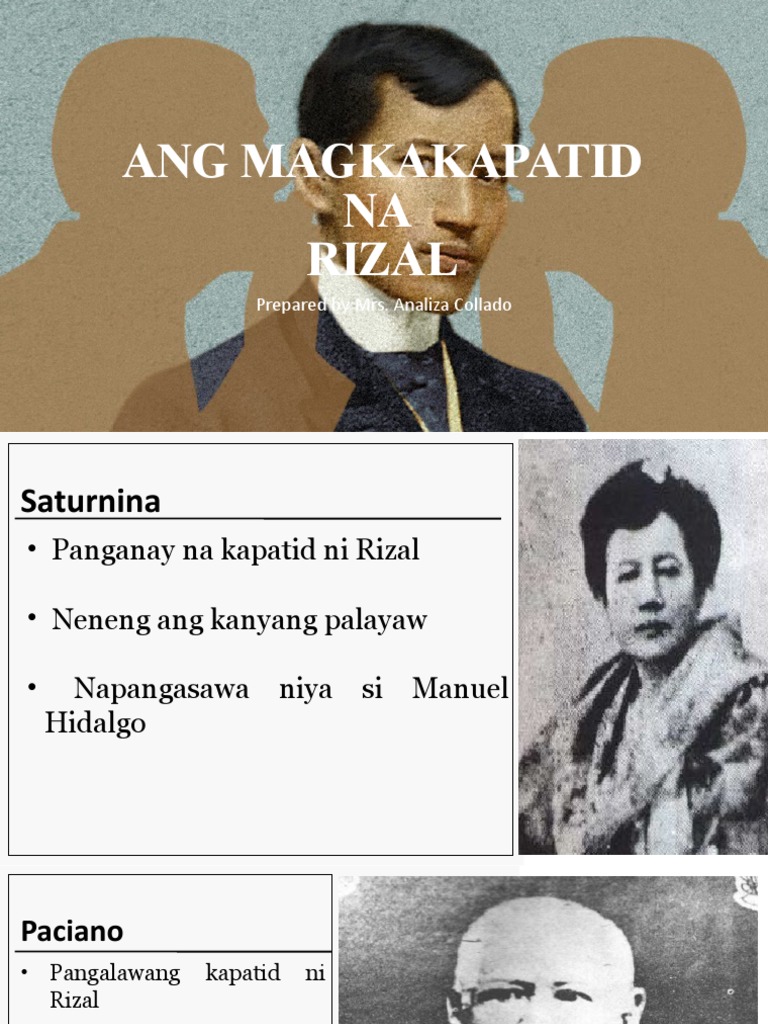 Siblings of Rizal | PDF