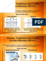 Heating, Ventilation and Cooling System Efficiency (HVAC) : Static Air Heat Gain