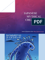 Japanese Mythical Creatures: Stories and Pictures From